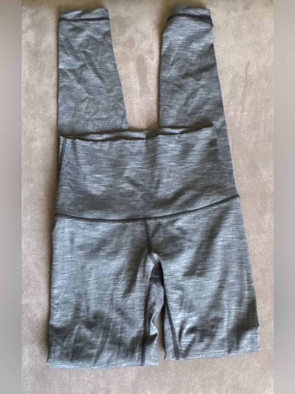 Lululemon High-Waist Gray Leggings